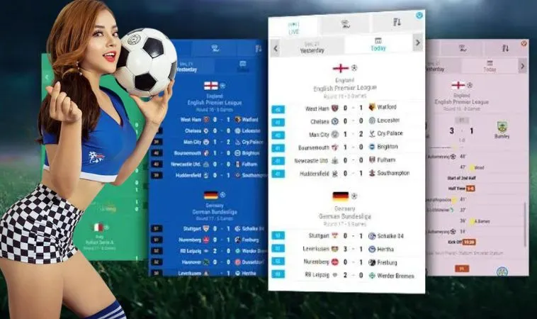 Cập nhật KQBD trực tuyến của nhiều giải lớn Cập nhật KQBD trực tuyến của nhiều giải lớn