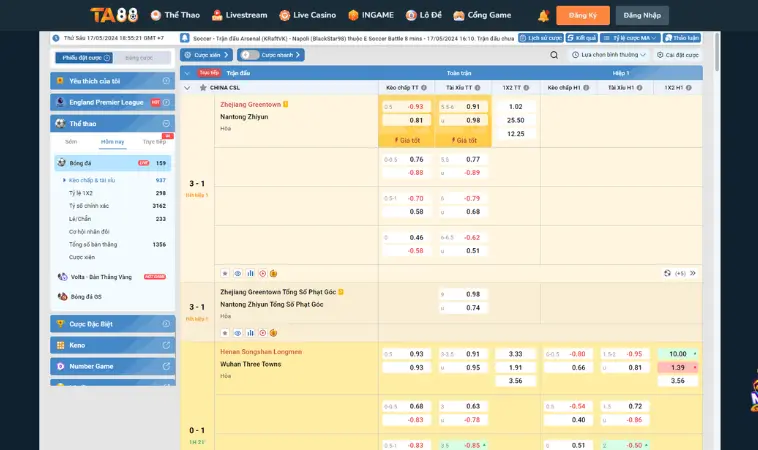 TA88 – phương án thông minh cho cược thủ thích thưởng đậm TA88 – phương án thông minh cho cược thủ thích thưởng đậm